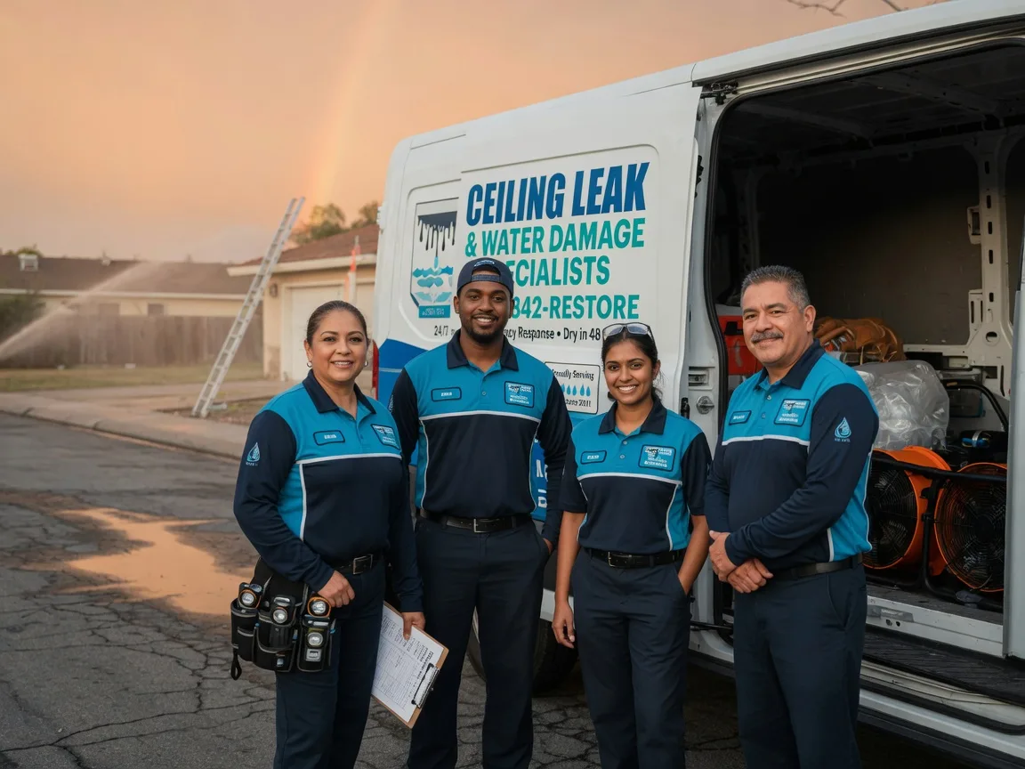 Ceiling Leak Cleanup company in Columbus, NJ